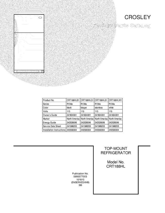 Diagram for CRT188HLB1