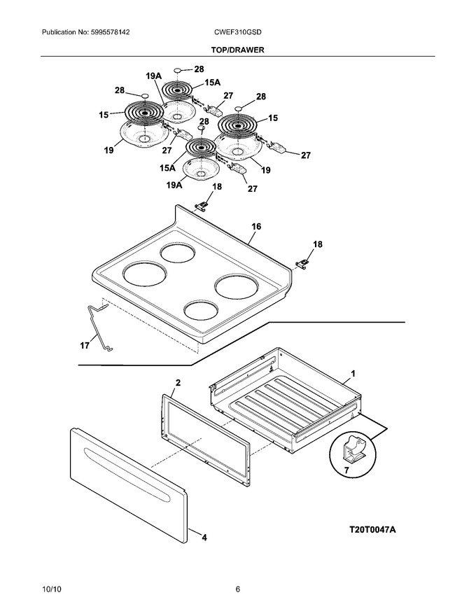 Diagram for CWEF310GSD