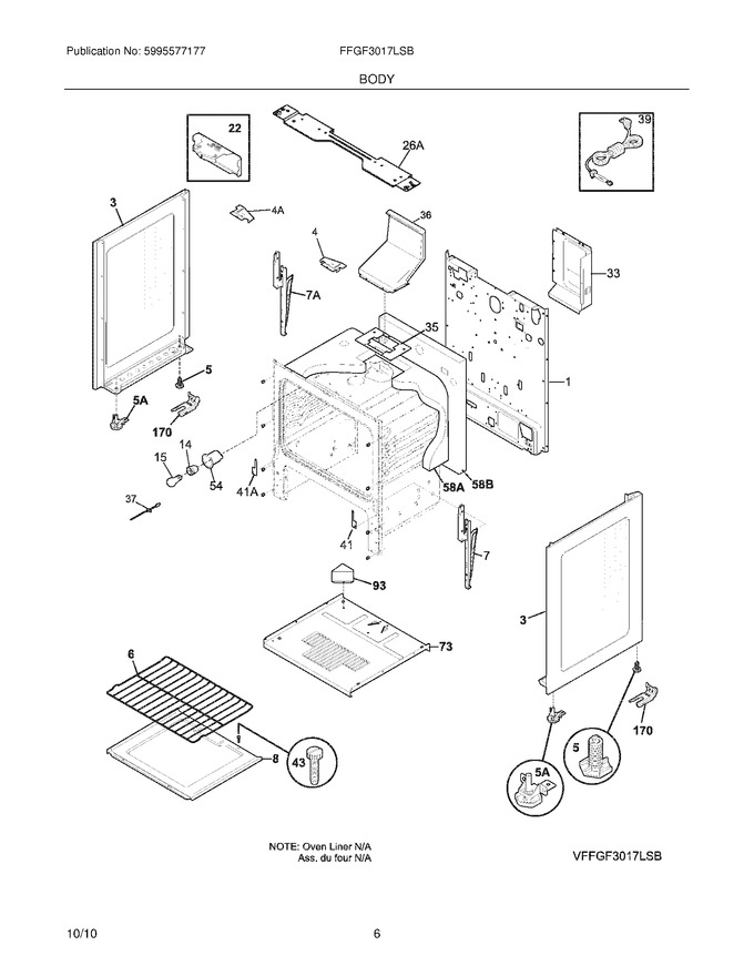 Diagram for FFGF3017LSB