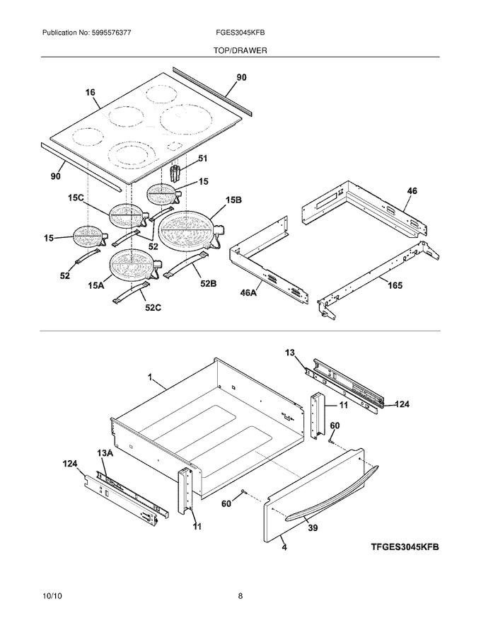 Diagram for FGES3045KFB