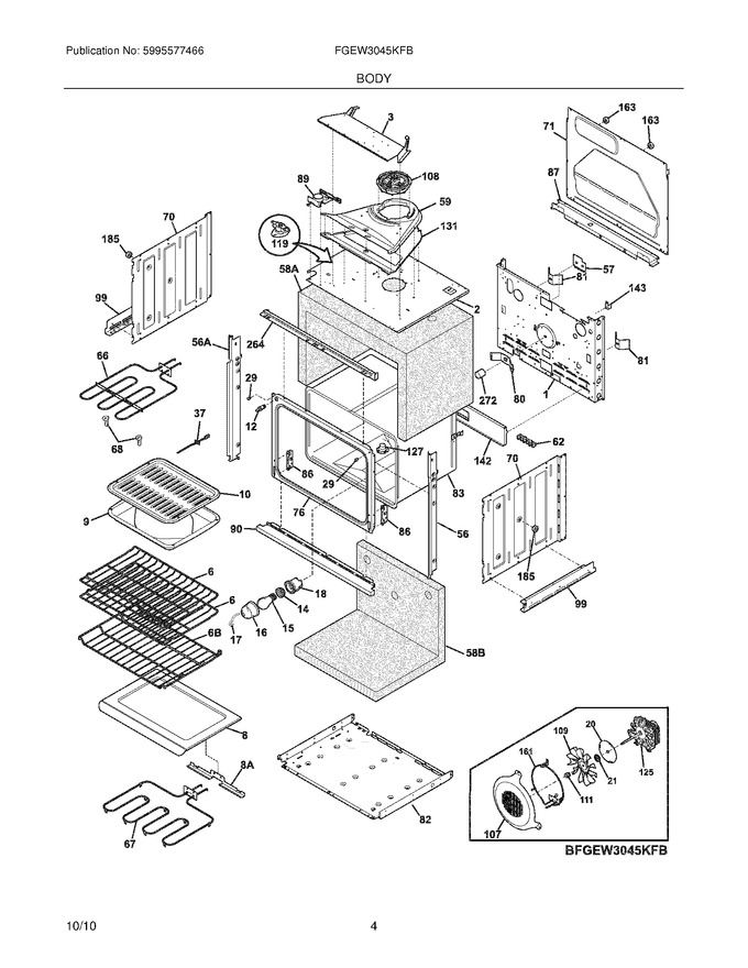 Diagram for FGEW3045KFB