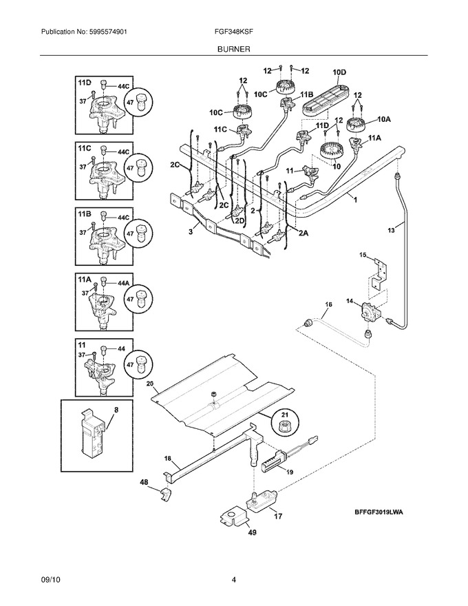Diagram for FGF348KSF