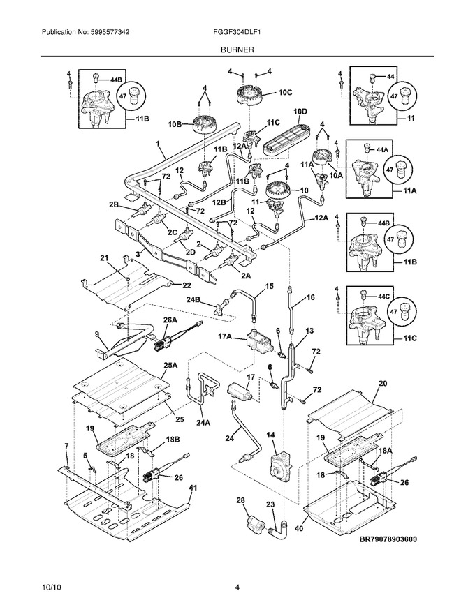 Diagram for FGGF304DLF1
