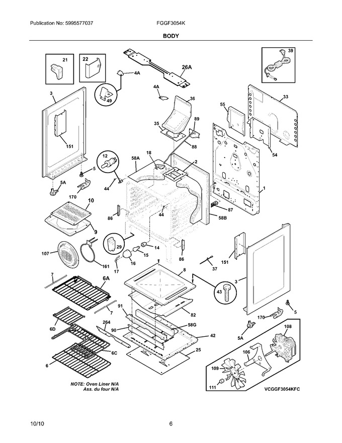 Diagram for FGGF3054KBJ
