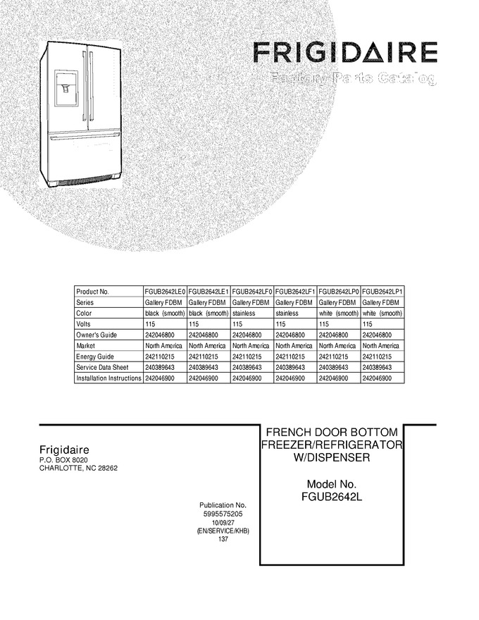Diagram for FGUB2642LE1