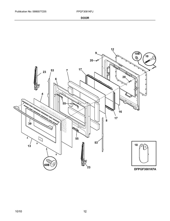 Diagram for FPGF3081KFJ