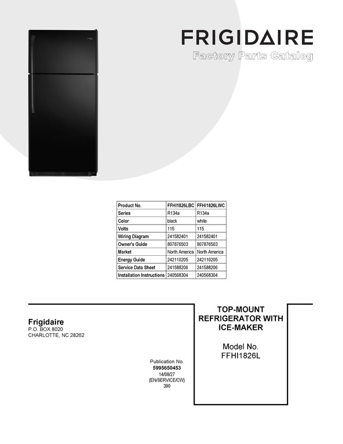 Diagram for FFHI1826LWC