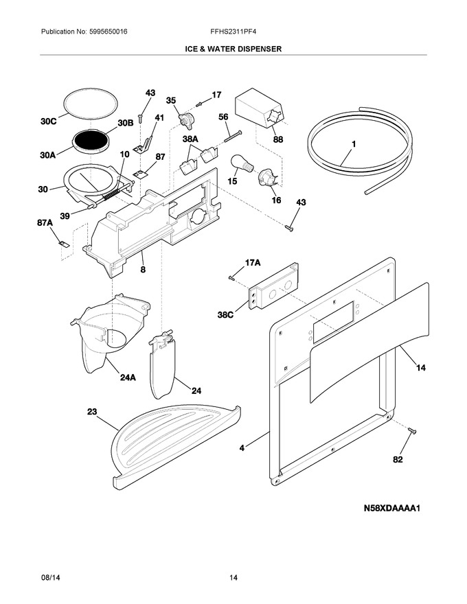 Diagram for FFHS2311PF4
