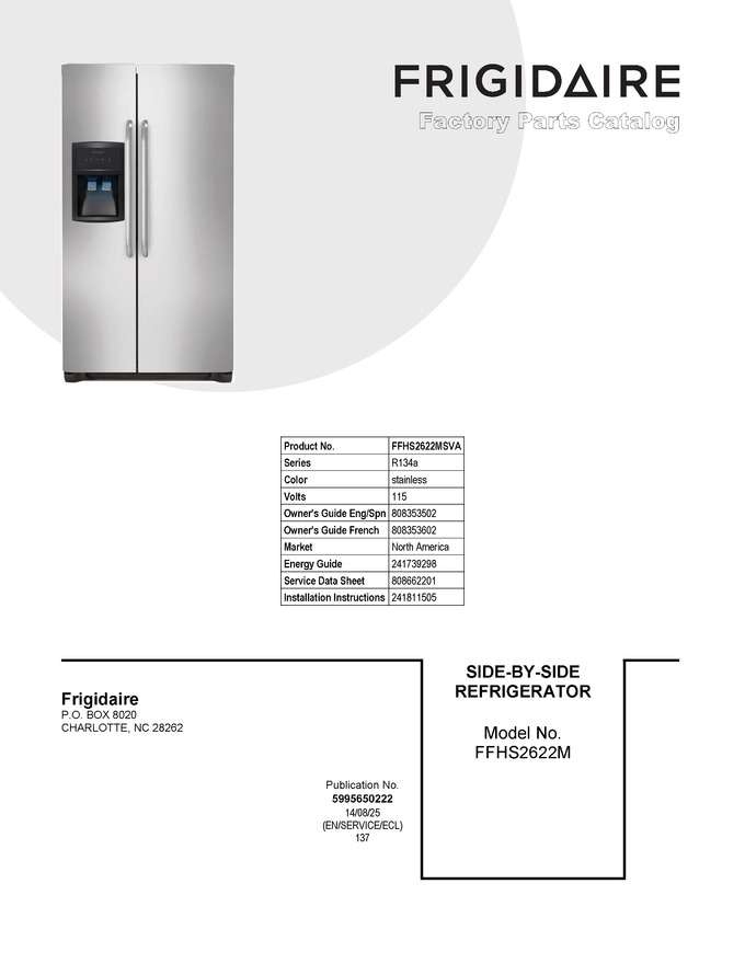 Diagram for FFHS2622MSVA