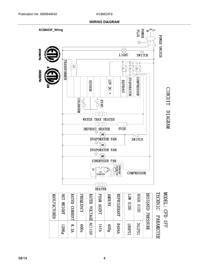 Diagram for KCBM23FS