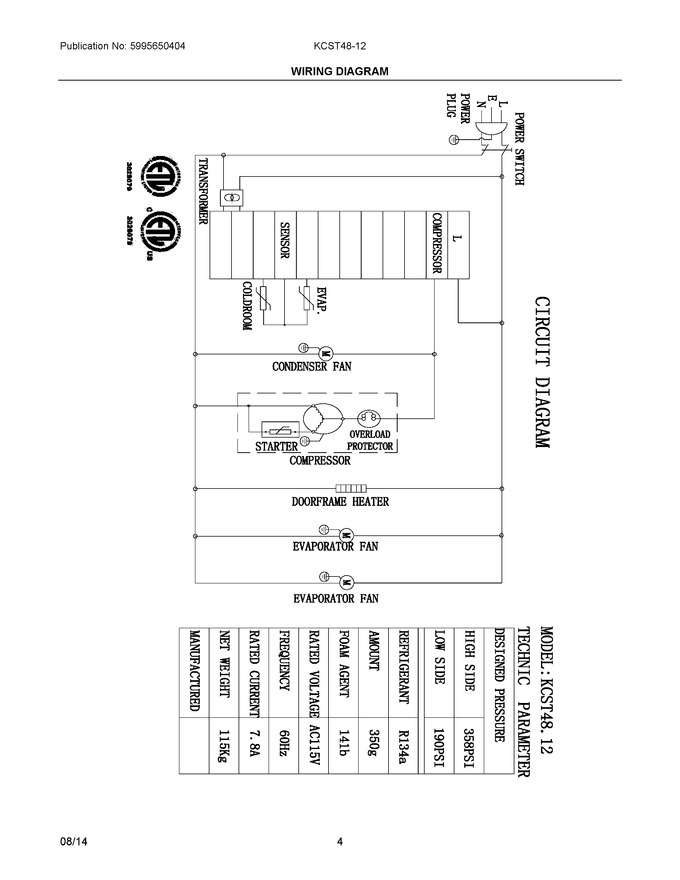 Diagram for KCST48-12