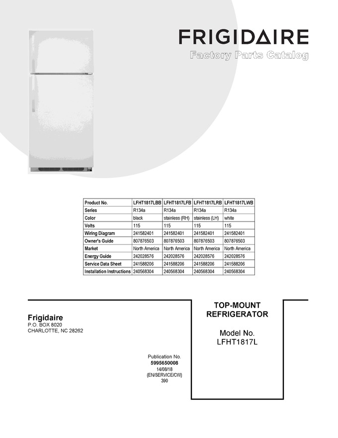 Diagram for LFHT1817LBB