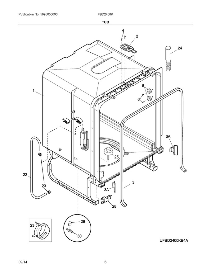 Diagram for FBD2400KS5B
