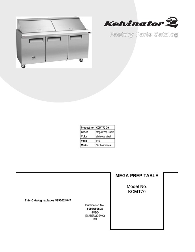 Diagram for KCMT70-30