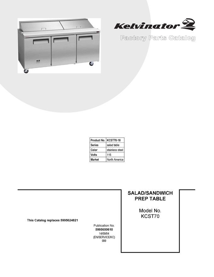 Diagram for KCST70-18