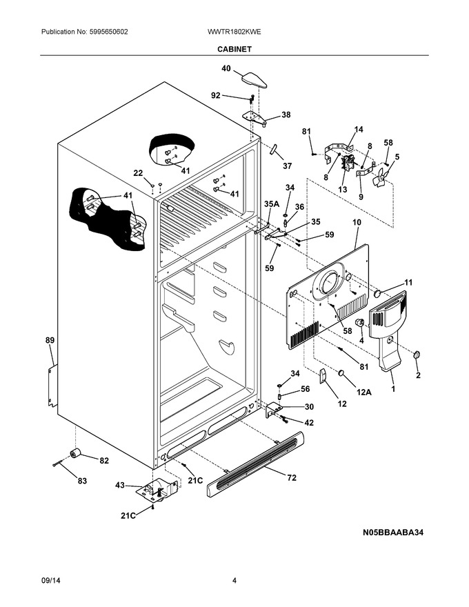 Diagram for WWTR1802KWE