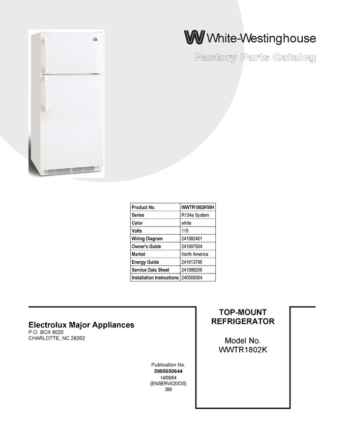 Diagram for WWTR1802KWH