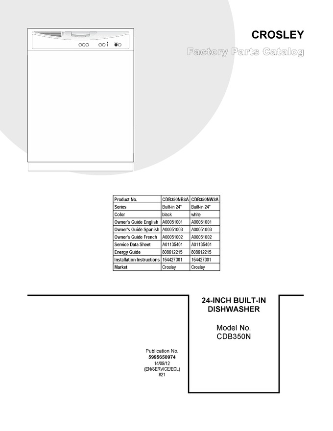 Diagram for CDB350NW3A