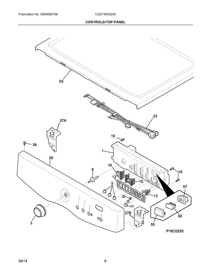 Diagram for CDE7400QW0