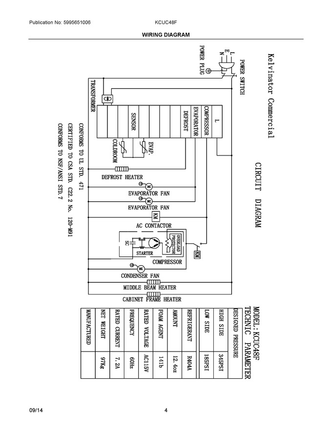 Diagram for KCUC48F