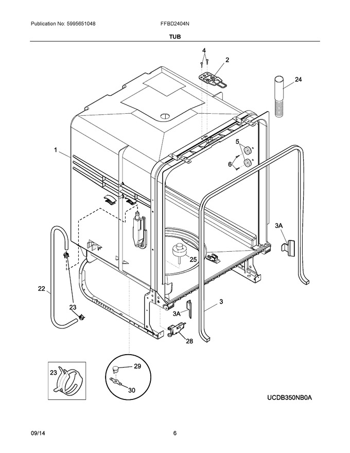 Diagram for FFBD2404NS2A