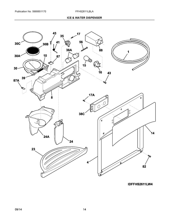 Diagram for FFHS2611LBLA