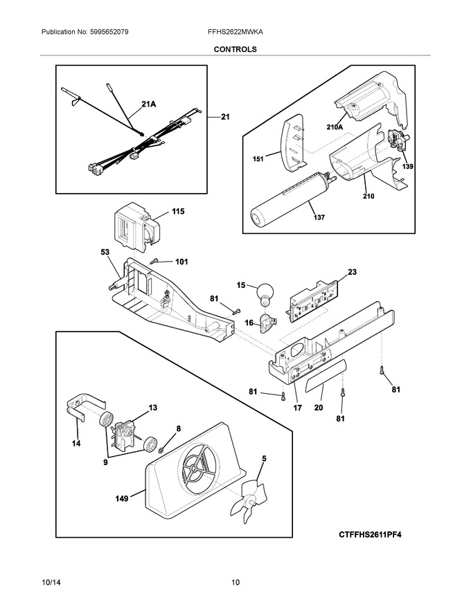 Diagram for FFHS2622MWKA