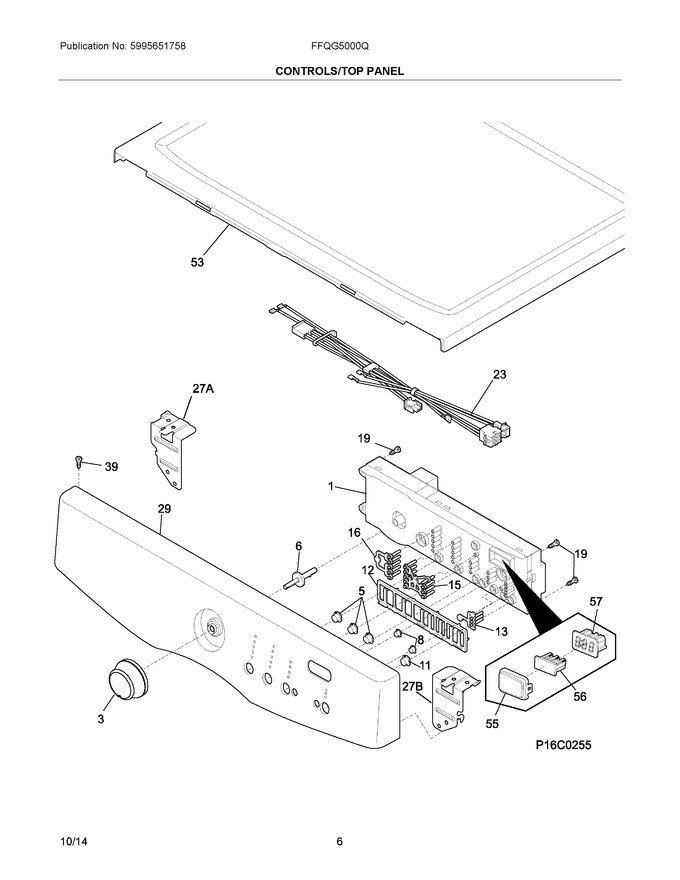 Diagram for FFQG5000QW2