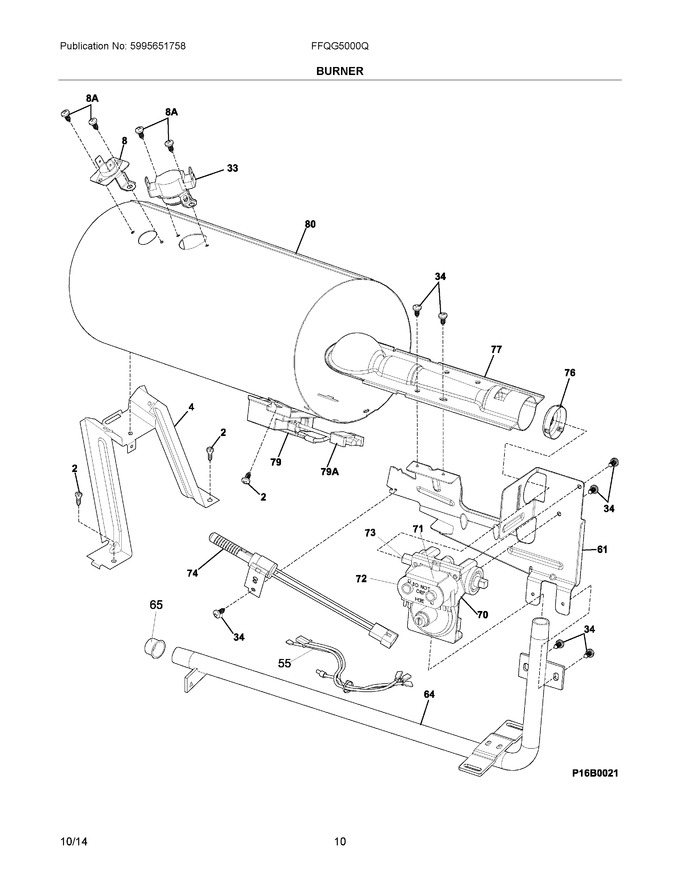 Diagram for FFQG5000QW1