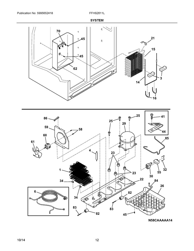 Diagram for FFHS2611LB8