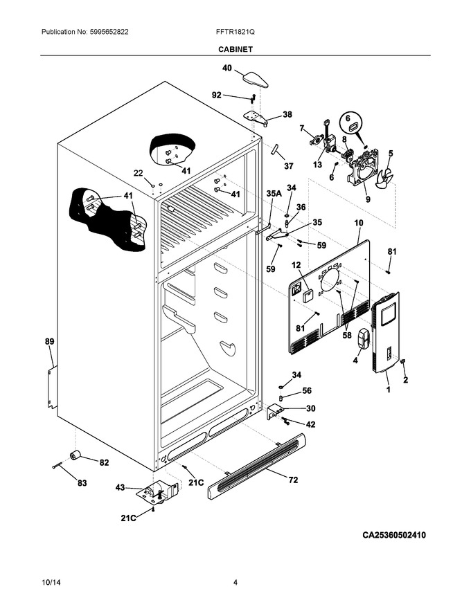 Diagram for FFTR1821QB0