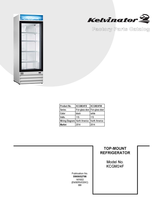 Diagram for KCGM24FB