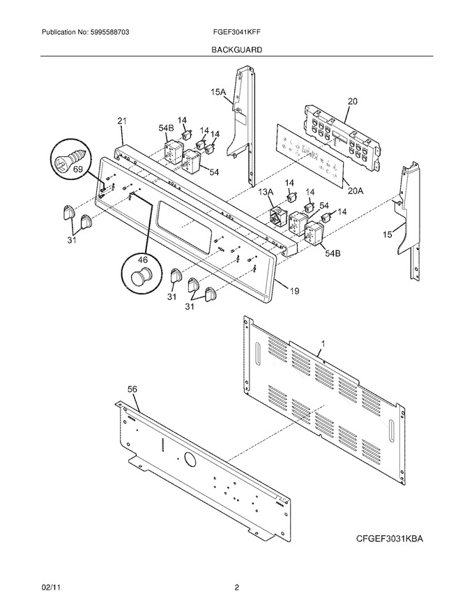 Diagram for FGEF3041KFF