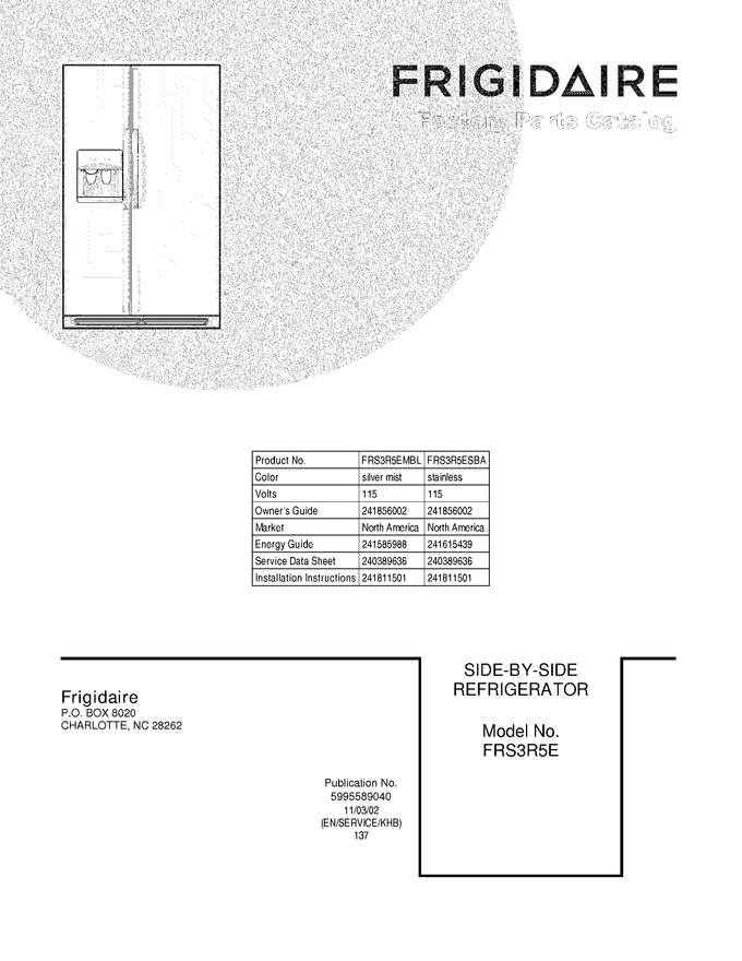 Diagram for FRS3R5ESBA