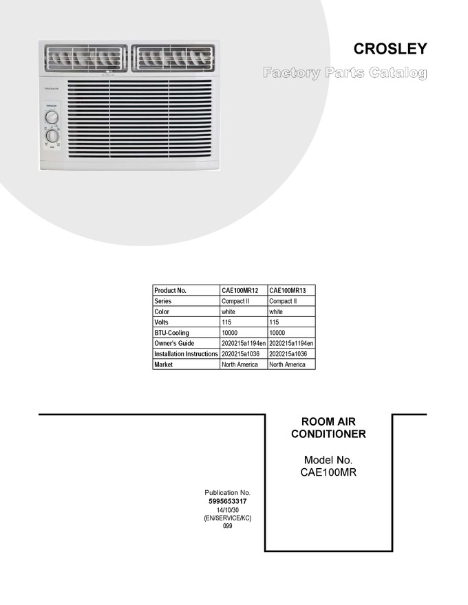 Diagram for CAE100MR13