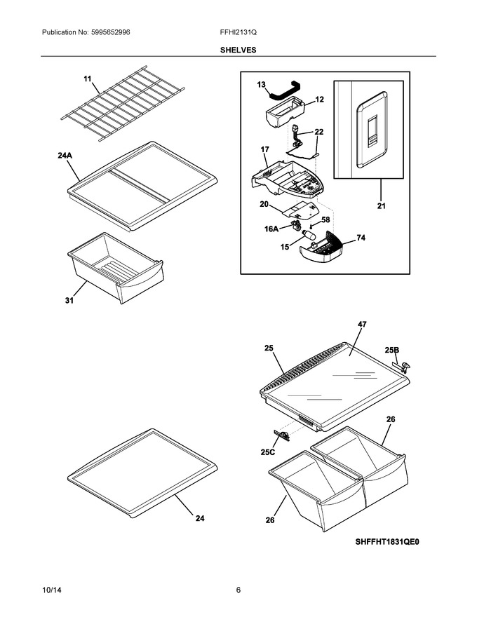 Diagram for FFHI2131QE0