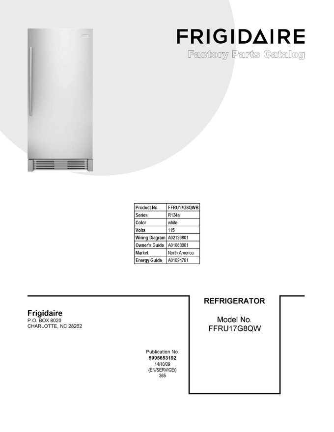 Diagram for FFRU17G8QWB