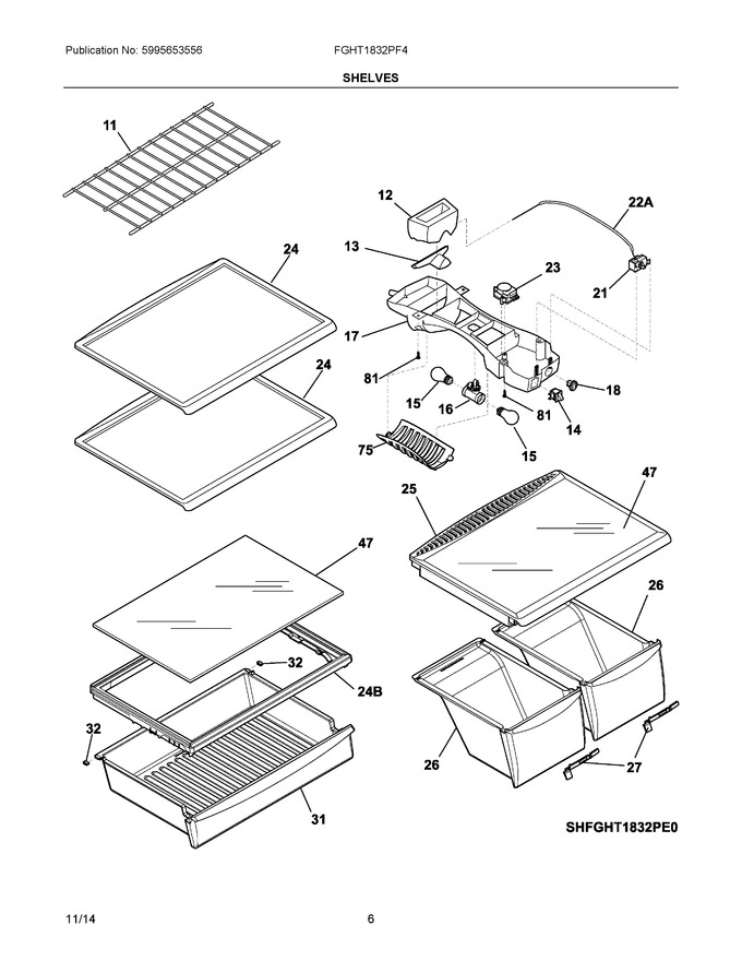 Diagram for FGHT1832PF4