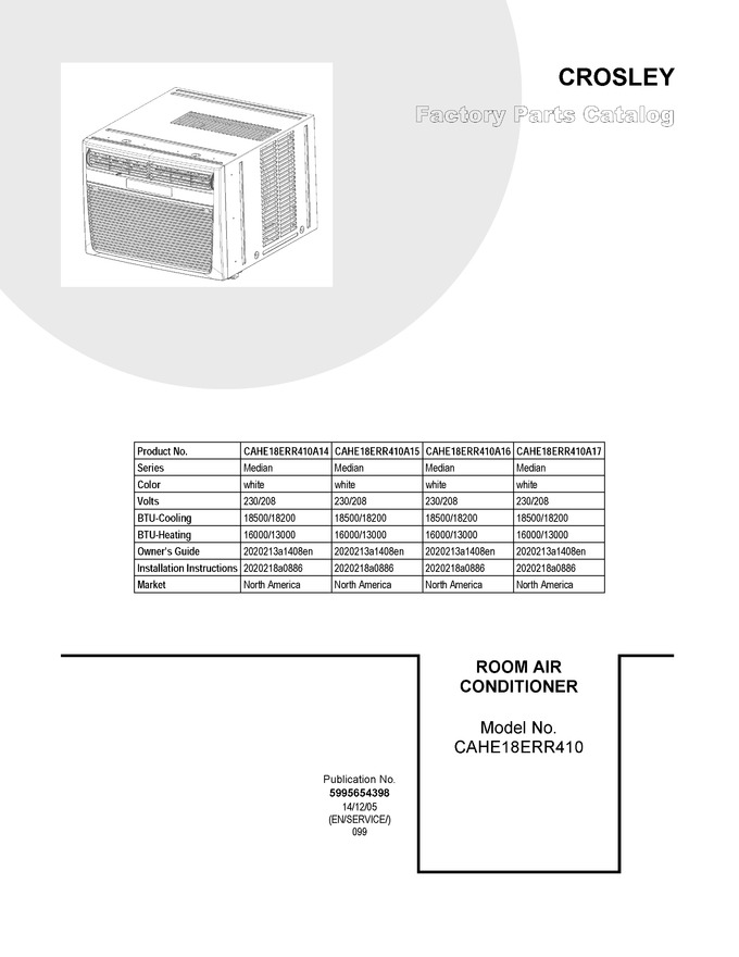 Diagram for CAHE18ERR410A16