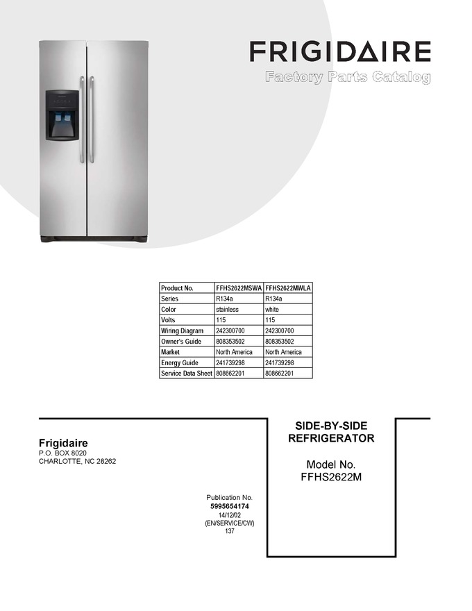 Diagram for FFHS2622MSWA