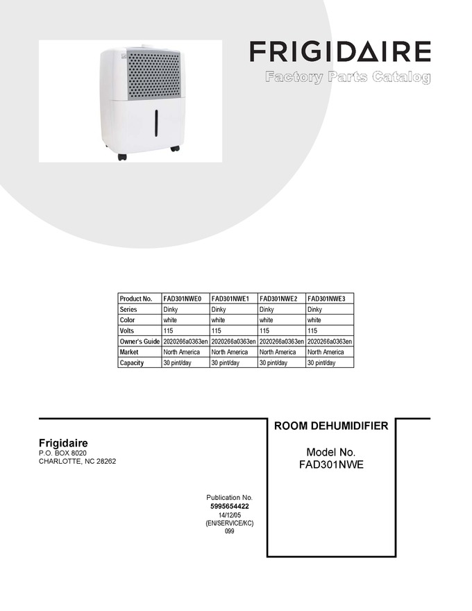 Diagram for FAD301NWE1