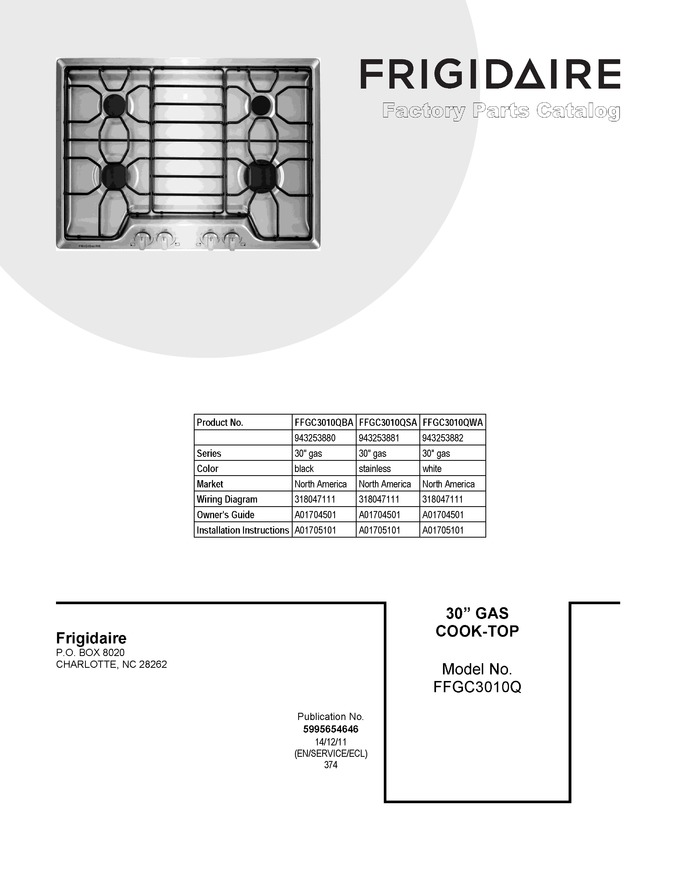 Diagram for FFGC3010QSA