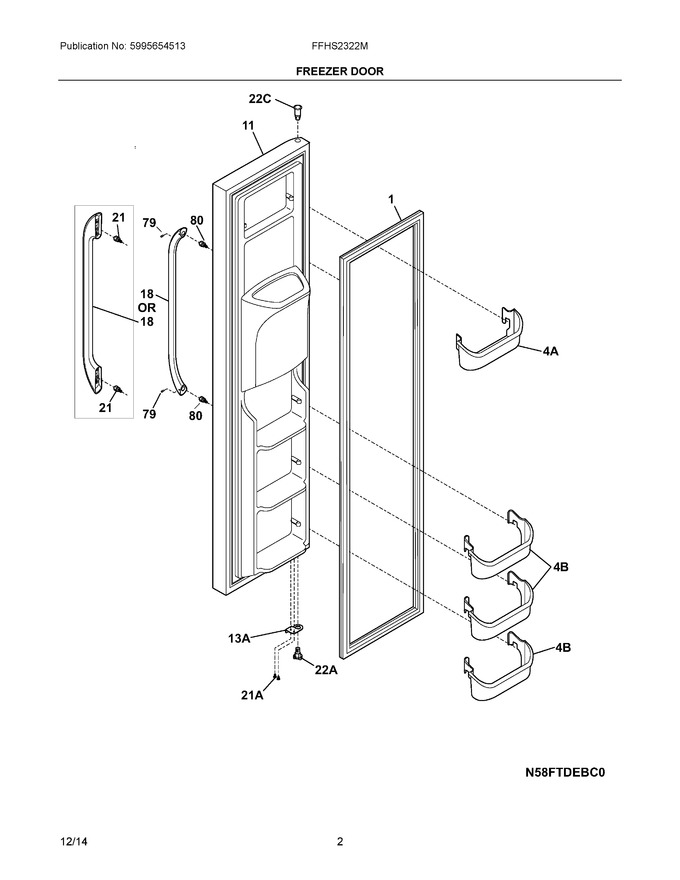 Diagram for FFHS2322MWFA
