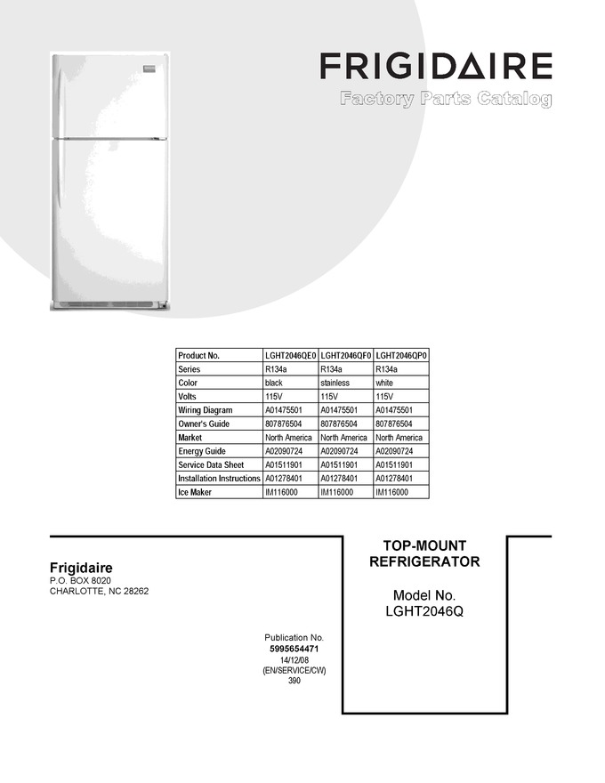 Diagram for LGHT2046QE0