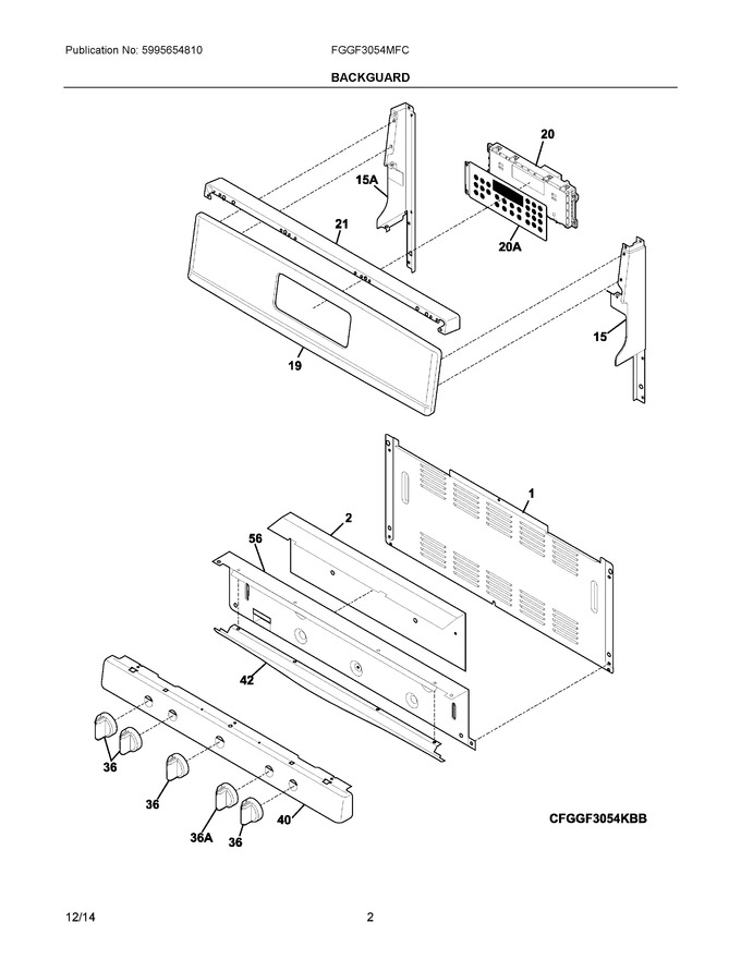 Diagram for FGGF3054MFC