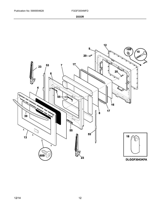 Diagram for FGGF3054MFD
