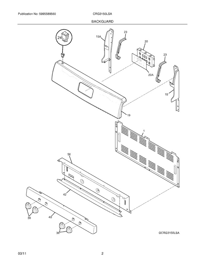 Diagram for CRG3150LSA