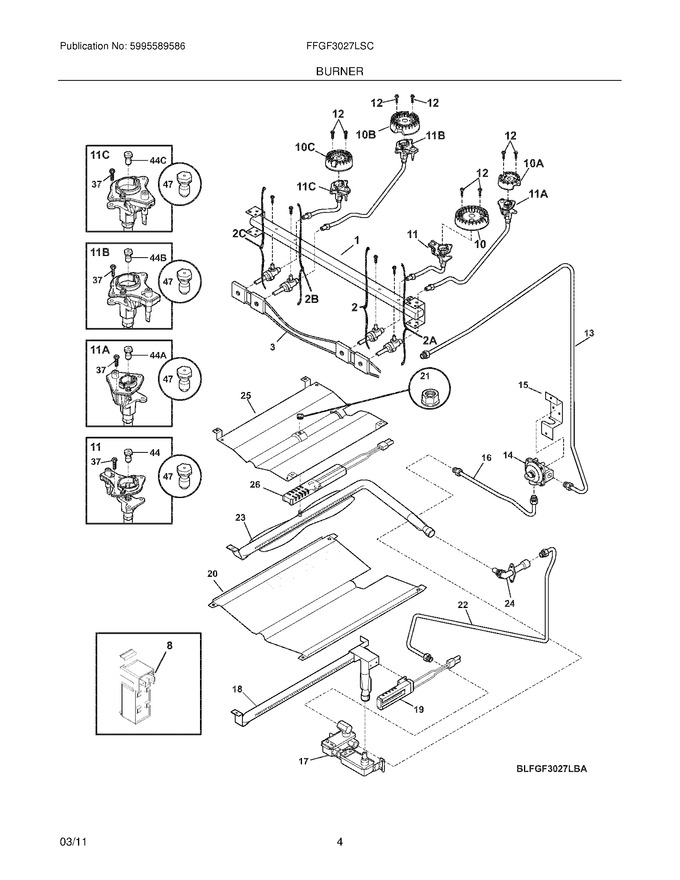 Diagram for FFGF3027LSC