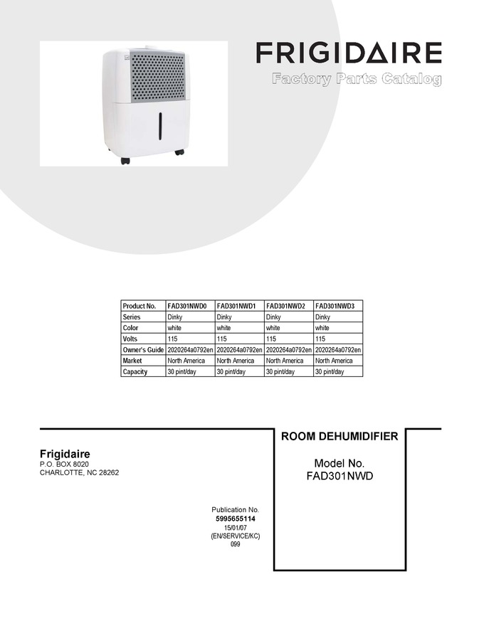 Diagram for FAD301NWD1