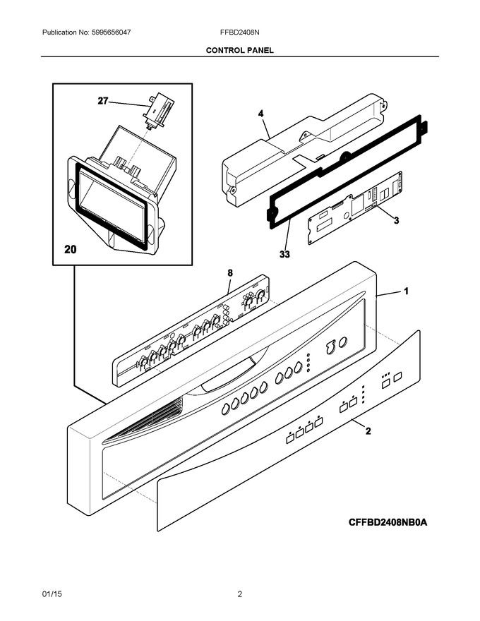 Diagram for FFBD2408NB3A
